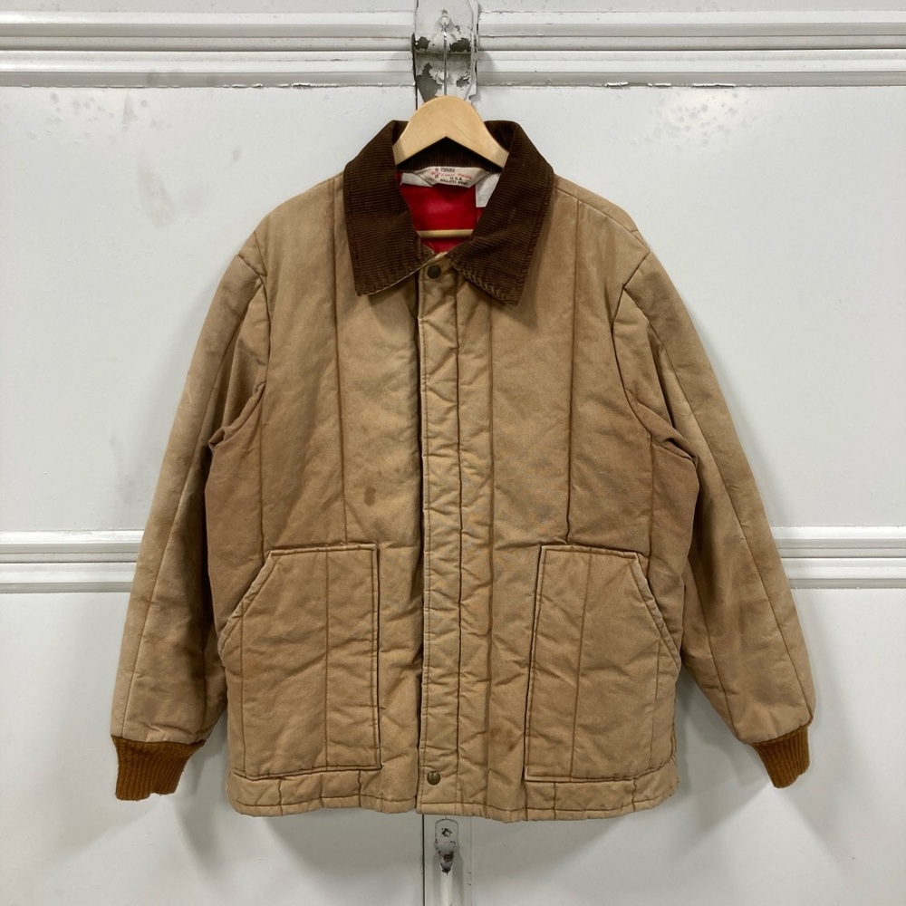 80s Vintage Walls Blizzard Pruf Work Canvas Jacket Large